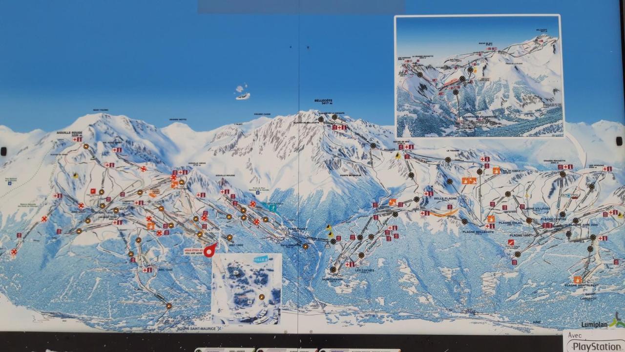 Bourg St Maurice Les Arcs 1800 Charvet Belles Challes Vue Panoramique, Nature, Bien Etre, Paisible, Espace 外观 照片